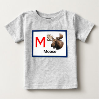 Camiseta De Bebé M es para Moose