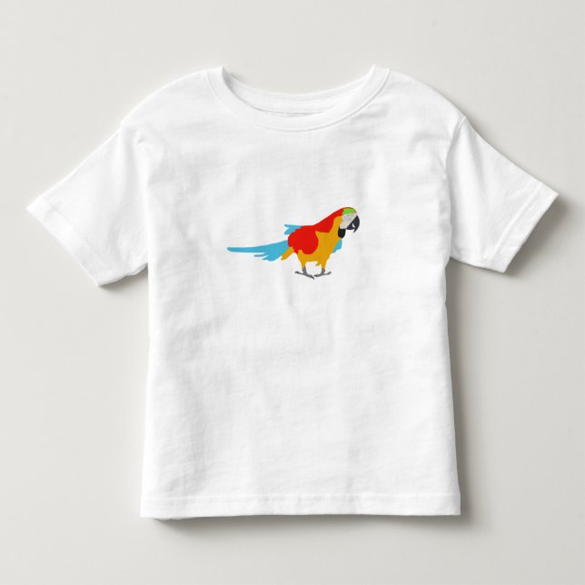 Camiseta De Bebé Macao tropical colorido (Anverso)