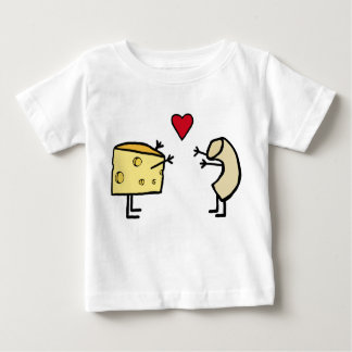 Camiseta De Bebé Macaroni y el bebé de queso