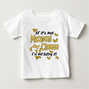 Camiseta De Bebé Macaroni y queso