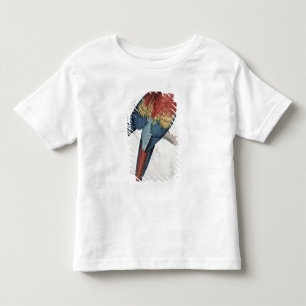 Camiseta De Bebé Macaw rojo y amarillo