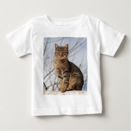 Camiseta De Bebé Mackerel Tabby Cat