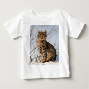 Camiseta De Bebé Mackerel Tabby Cat