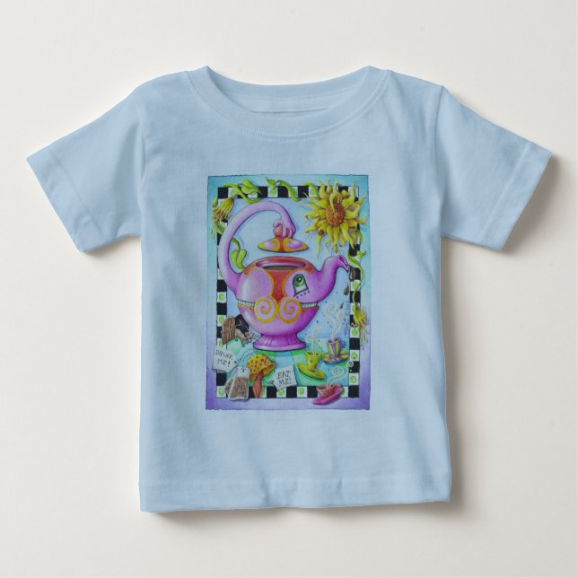CAMISETA DE BEBÉ MAD ACERCA DE TEA FIESTA (Anverso)