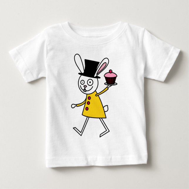 Camiseta De Bebé Mad March Hare (Anverso)