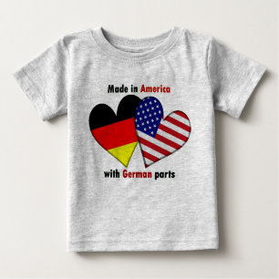 Camiseta De Bebé made in america with german parts