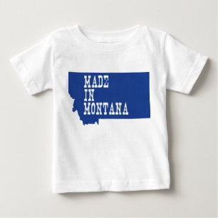 Camiseta De Bebé Made In Montana