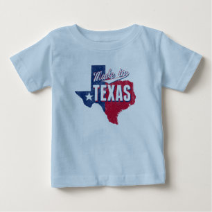 Camiseta De Bebé "Made In Texas"