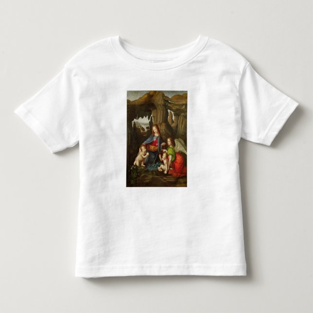 Camiseta De Bebé Madonna de las rocas (Anverso)