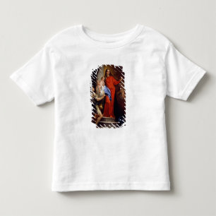 Camiseta De Bebé Madonna del rosario (aceite en lona)