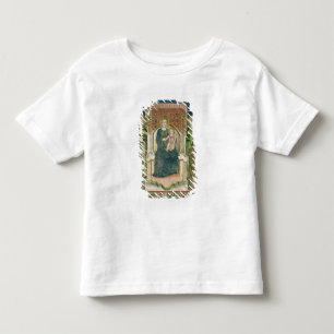 Camiseta De Bebé Madonna Enthroned con St Francis de Assisi