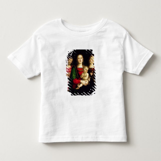 Camiseta De Bebé Madonna y el niño con St. John el Bautista (Anverso)