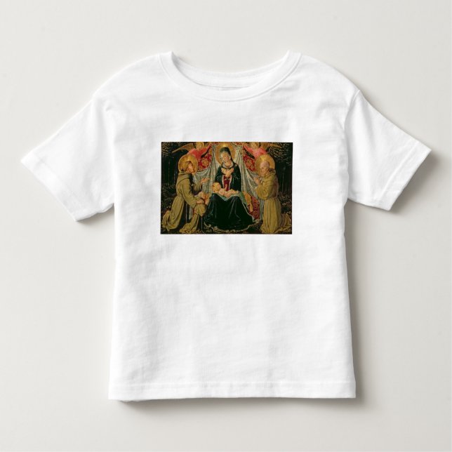 Camiseta De Bebé Madonna y niño 2 (Anverso)