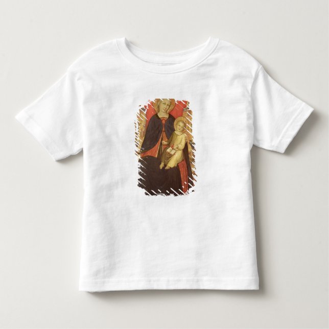 Camiseta De Bebé Madonna y niño al frente del donante Vulciano (Anverso)