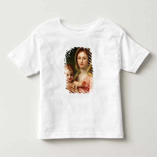 Camiseta De Bebé Madonna y niño con dos ángeles, 1770-73 (Anverso)