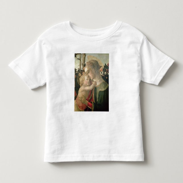 Camiseta De Bebé Madonna y niño con St. John el Bautista, detai (Anverso)