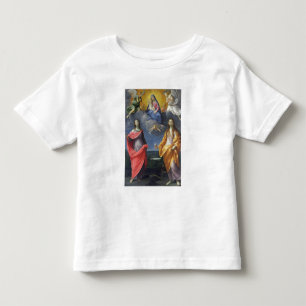 Camiseta De Bebé Madonna y niño con St. Lucy y Maria Magdalena