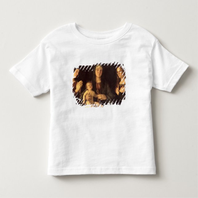 Camiseta De Bebé Madonna y niño con St Mary Magdalena y St. (Anverso)