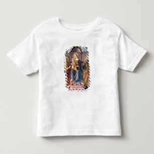 Camiseta De Bebé Madonna y niño Enthroned con los SS