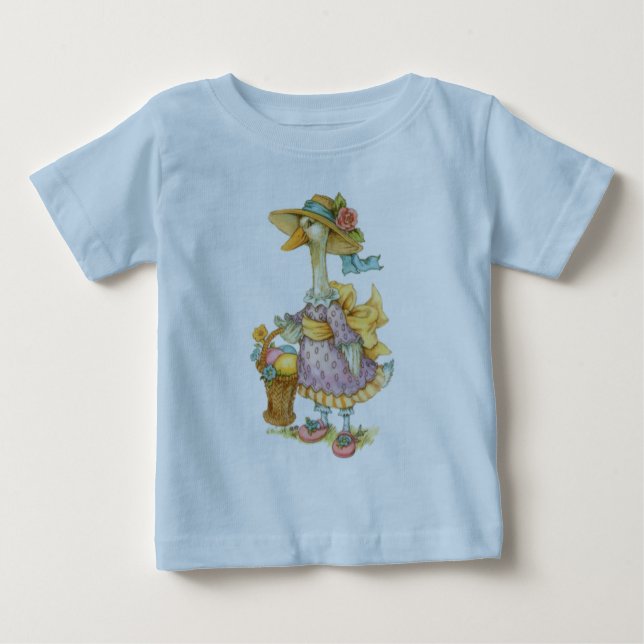 Camiseta De Bebé Madre de Pascua Goose (Anverso)