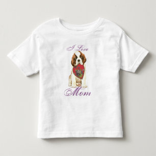 Camiseta De Bebé Madre del corazón de San Bernardo