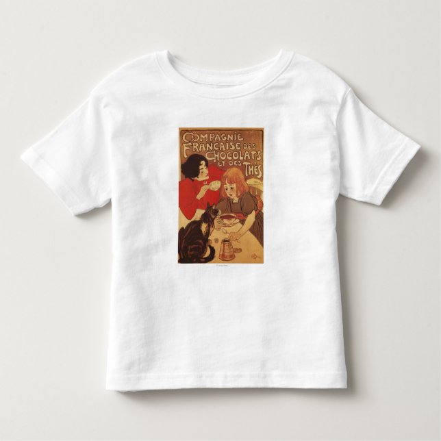 Camiseta De Bebé Madre e hija del Co del chocolate y del té (Anverso)