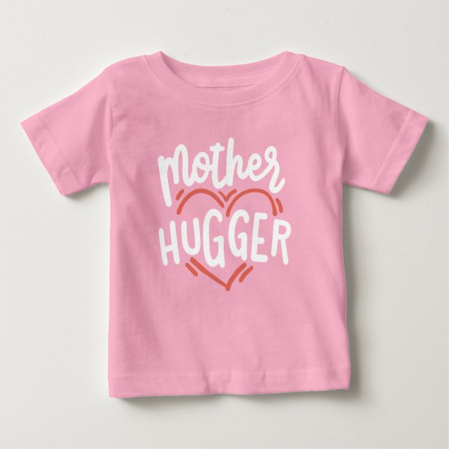 Camiseta De Bebé Madre Hugger (Anverso)
