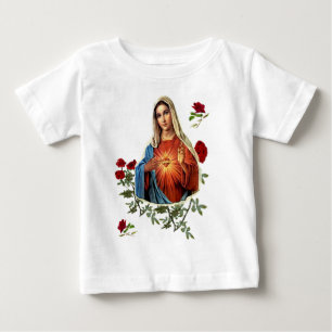 Camiseta De Bebé Madre María