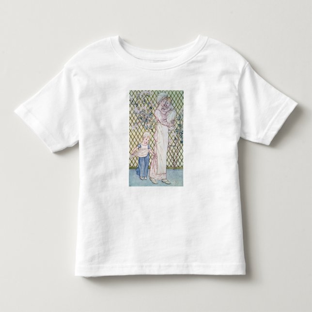 Camiseta De Bebé Madre y niño (Anverso)