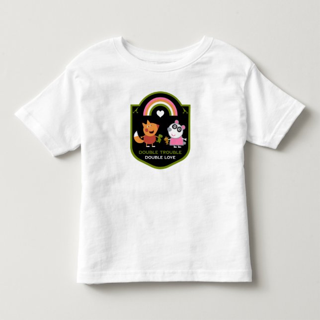 Camiseta De Bebé Madres de Gemelos Fraternos (Anverso)