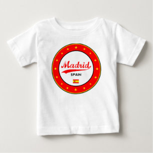 Camiseta De Bebé Madrid