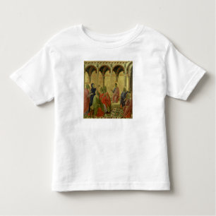 Camiseta De Bebé Maesta: Cristo entre los médicos, 1308-11