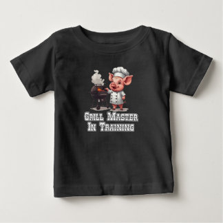 Camiseta De Bebé Maestro de la Parrilla en Entrenamiento 