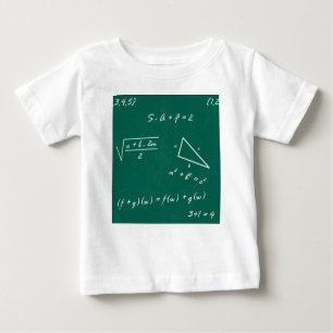 Camiseta De Bebé maestro de matemáticas algebra geek