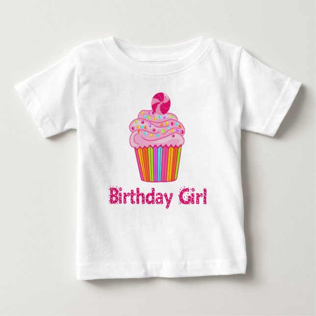 Camiseta De Bebé Magdalena del cumpleaños de la sorpresa (Anverso)