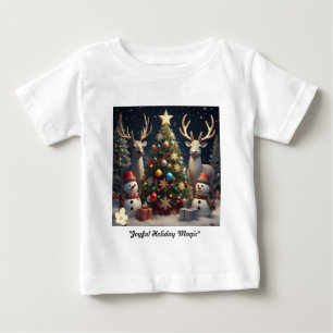 Camiseta De Bebé "Magia de Navidades sin envoltura"