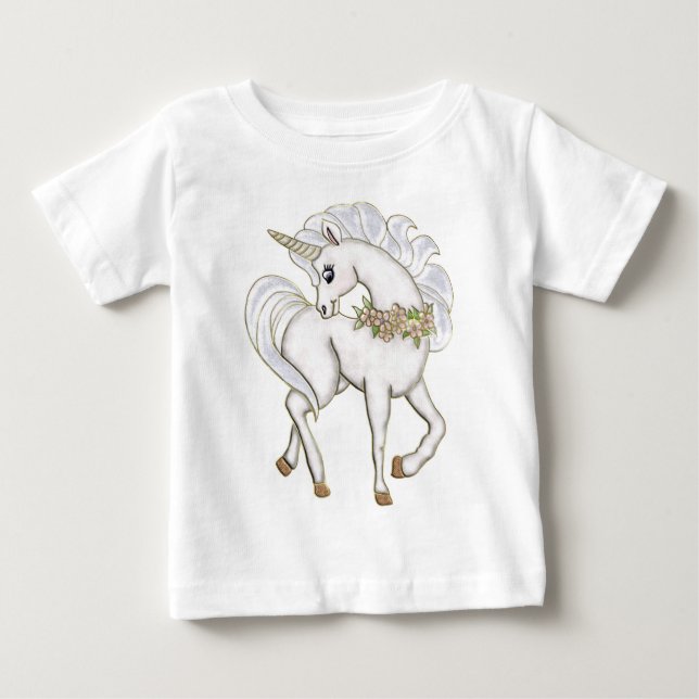 Camiseta De Bebé Magia de Unicorn (Anverso)