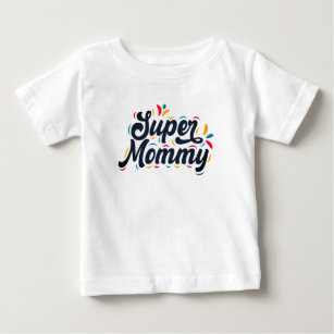 Camiseta De Bebé Magia tipografía de diseño