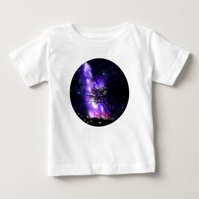Camiseta De Bebé Magia Vía Láctea (Anverso)