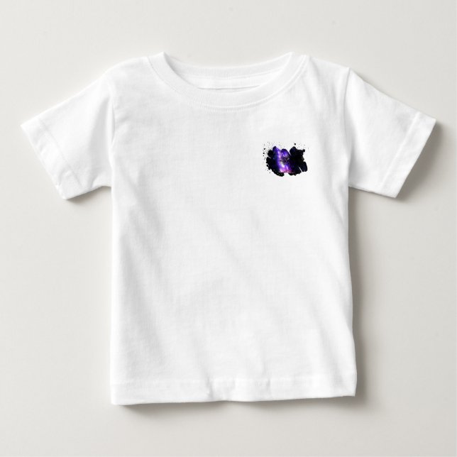 Camiseta De Bebé Magia Vía Láctea Baby Bodysuit (Anverso)