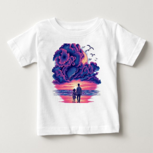 Camiseta De Bebé "Magical Family Baby Tee" (Anverso)