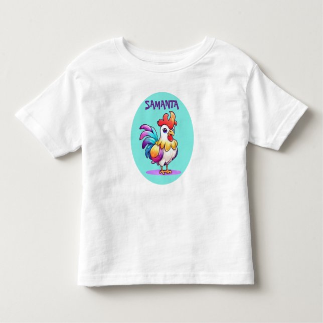 Camiseta De Bebé Magical Rooster Toddler T-Shirt (Anverso)