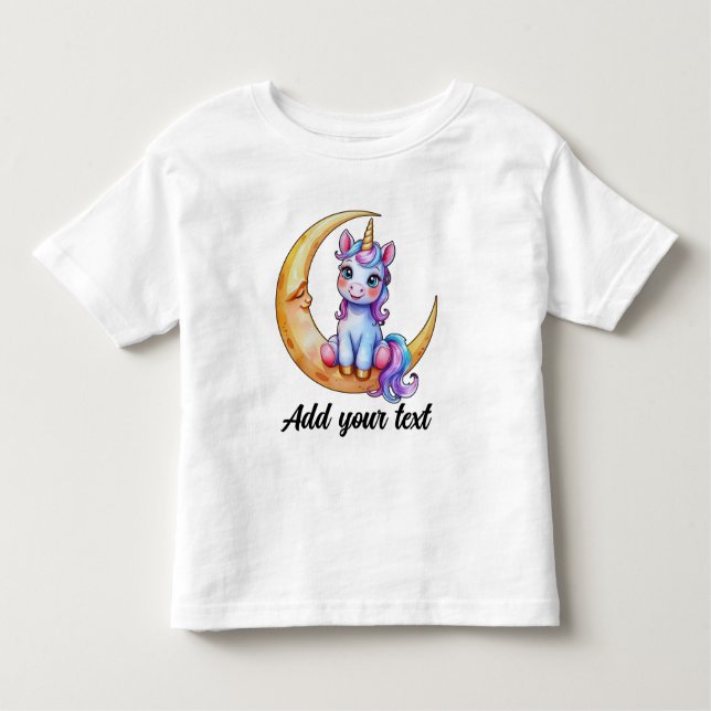 Camiseta De Bebé Magical Toddler Unicorn Tee (Anverso)