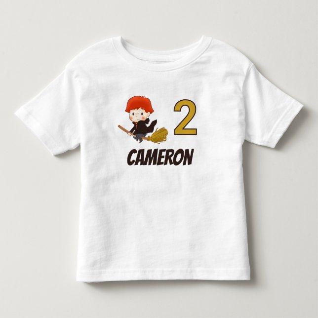 Camiseta De Bebé Mágico Cumpleaños de HARRY POTTER™ y Hogwarts (Anverso)