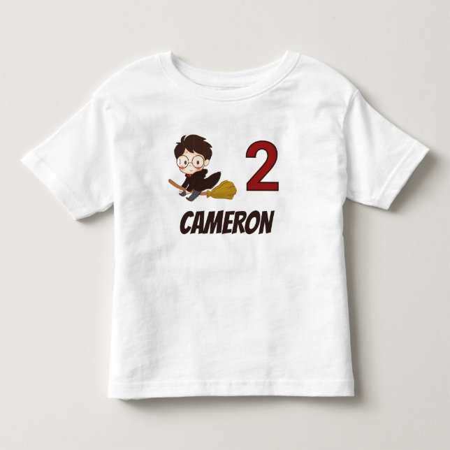 Camiseta De Bebé Mágico Cumpleaños de HARRY POTTER™ y Hogwarts (Anverso)