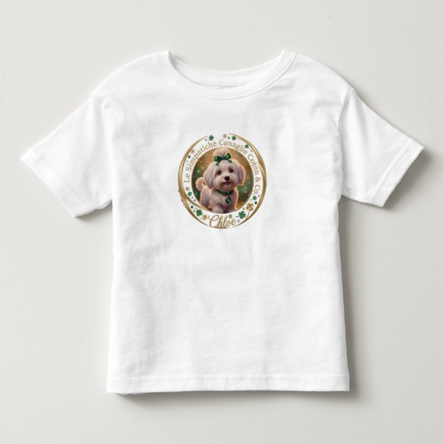 Camiseta De Bebé Maglietta Ufficiale Chloe - Coton Detectives (Anverso)