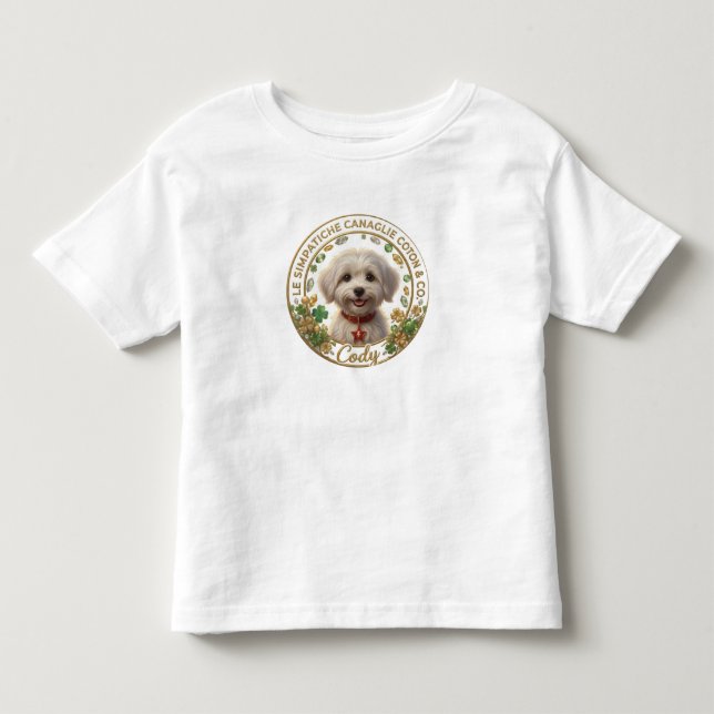 Camiseta De Bebé Maglietta Ufficiale Cody - Coton Detectives (Anverso)