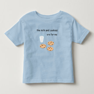 Camiseta De Bebé Magnet de la leche y las cookies