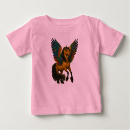Camiseta De Bebé Magnificent Horse With Spectacular Wings