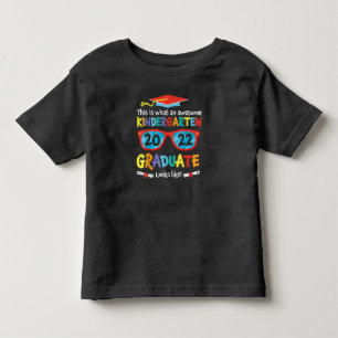 Camiseta De Bebé Magnífico Graduado De Jardín De Niños Parece Grado